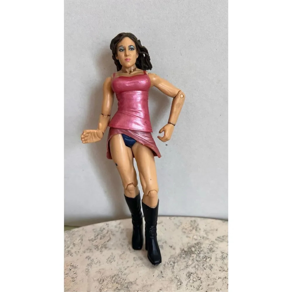 Vintage‎ Jakks Pacific Titan Tron Live Stephanie Mcmahon Diva Wrestling Figure